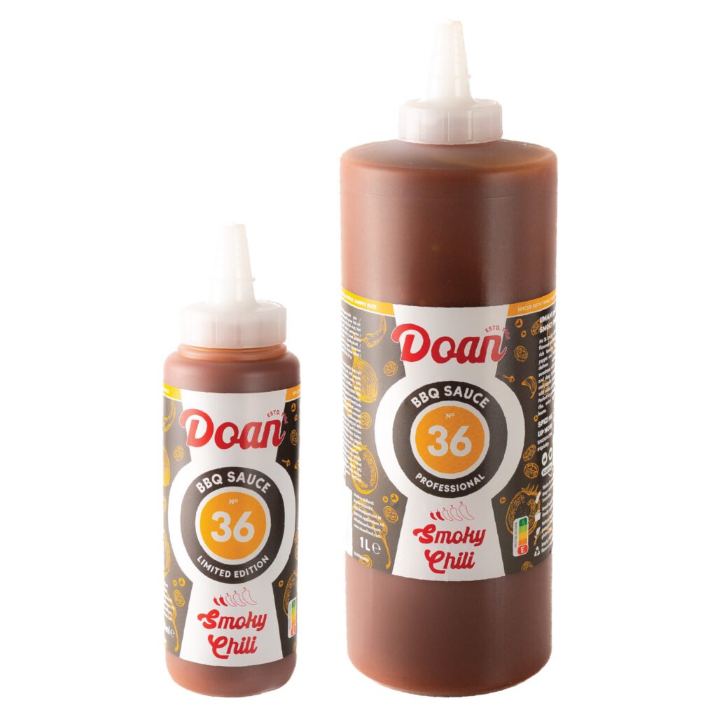 Doan Hot Sauce 36 Smoky Chili - Professional Packaging